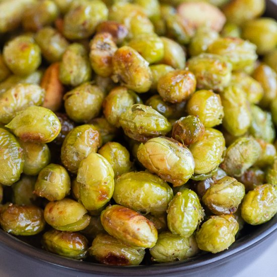 Crispy Roasted Edamame