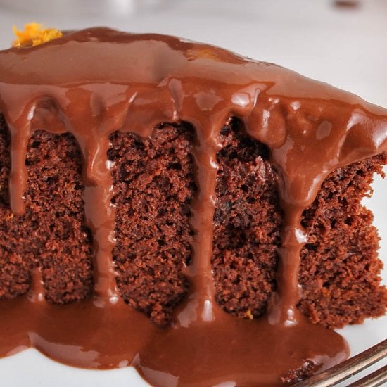 Vegan Chocolate Orange Cake