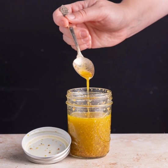 Easy Maple Dijon Vinaigrette