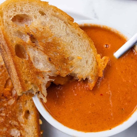 Tomato Soup and Grilled Cheese