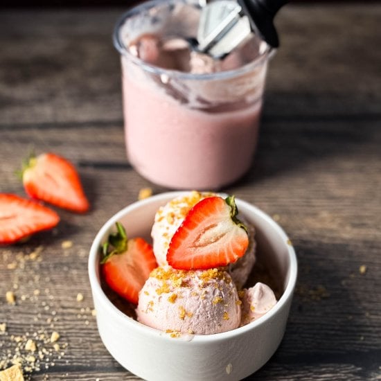 Strawberry Cheesecake Ice Cream