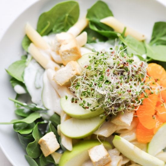 Apple Salad with Pasta