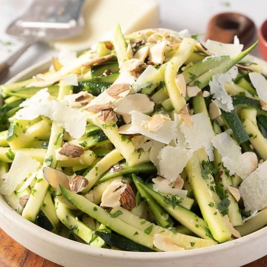 Sauteed Zucchini with Pecorino