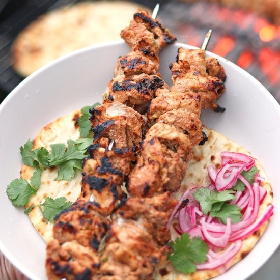Grilled Tandoori Chicken Thighs