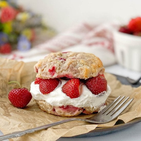 Strawberry Biscuit Shortcake