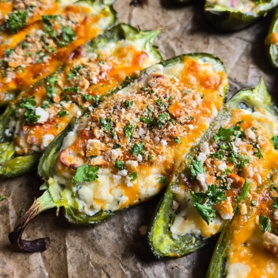 Cheesy Baked Jalapeno Poppers