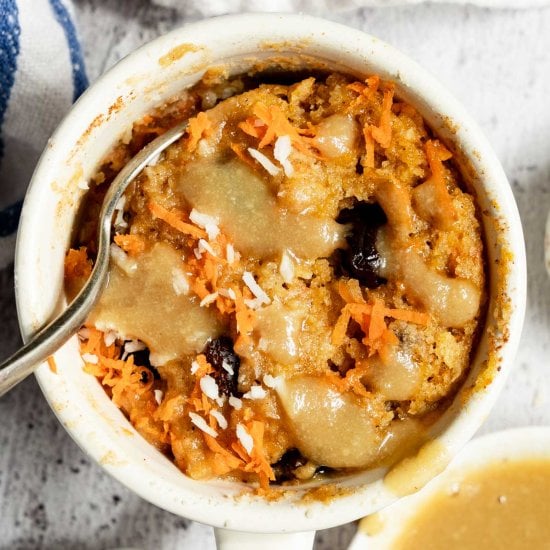 Carrot Cake Mug Cake