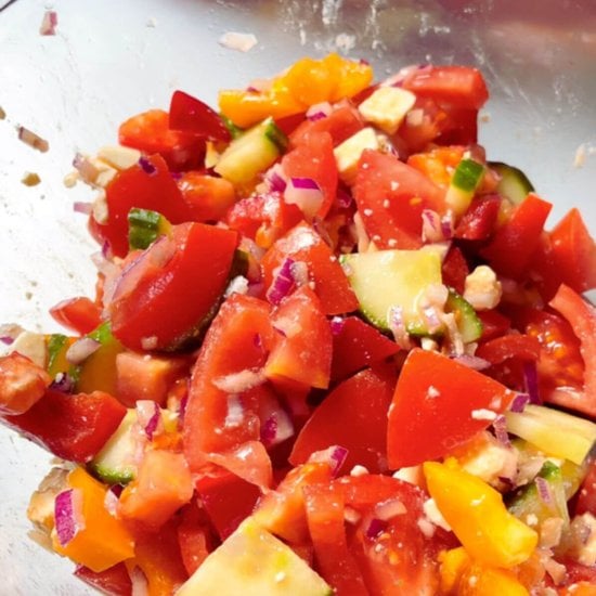 15-Minutes Greek Salad