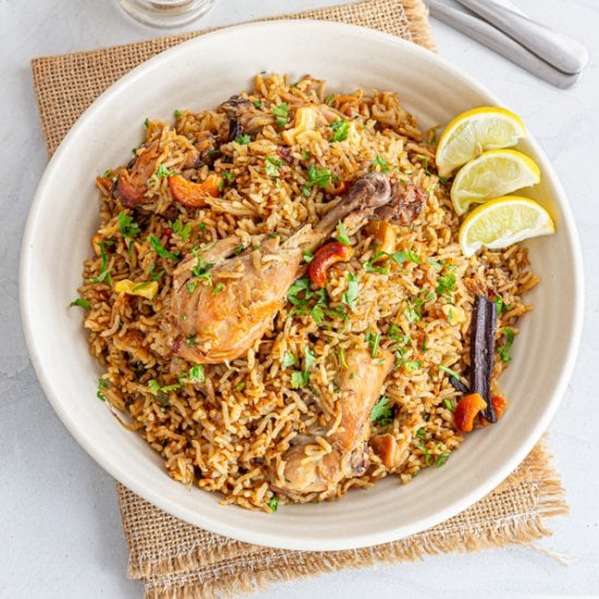 Pressure Cooker Chicken and Rice