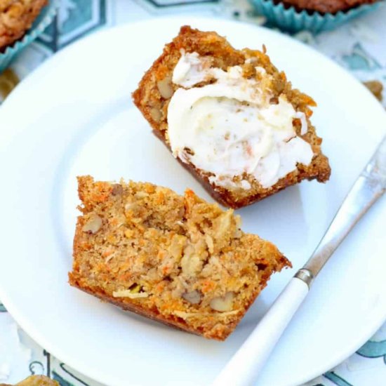 Spiced Carrot Muffins