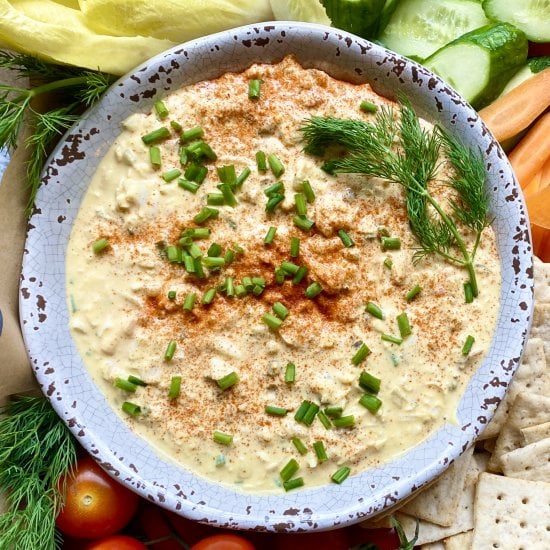 easy deviled egg dip