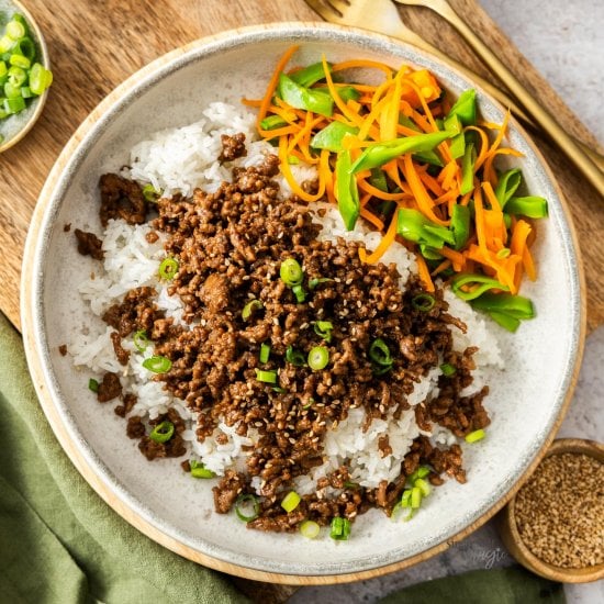 Teriyaki Beef Bowls