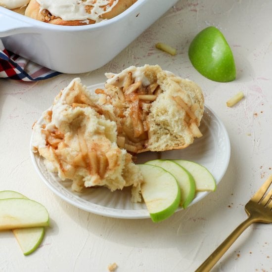 Apple Pie Cinnamon Rolls