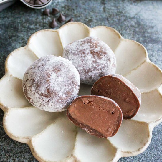 Chocolate Mochi Ice Cream