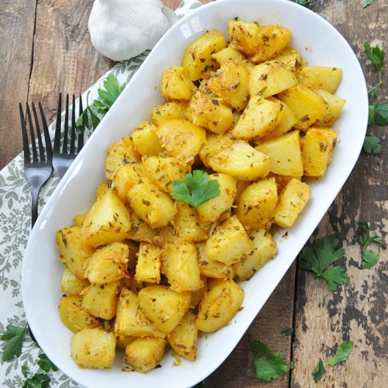 Spanish Oregano Potatoes