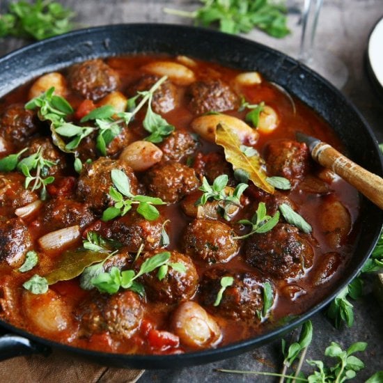 Speedy Stifado – Greek Beef Stew