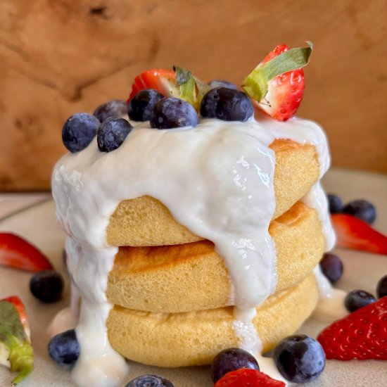 Air Fryer Pancakes