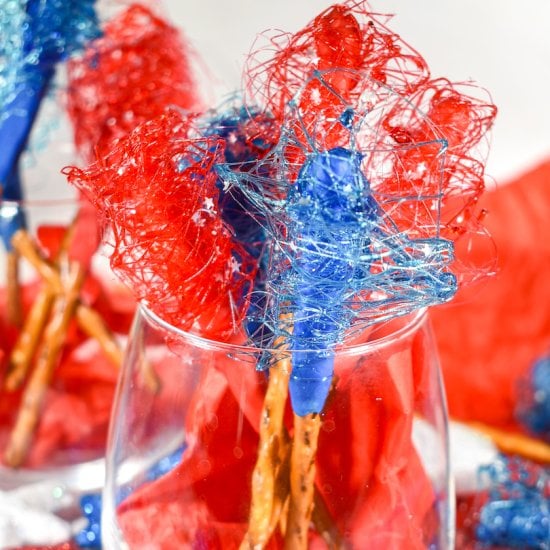 Spun Sugar Sparklers