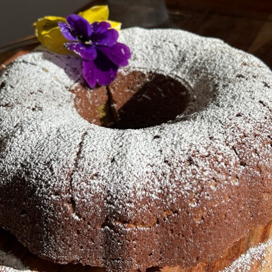 Gluten-Free Avocado Bundt Cake