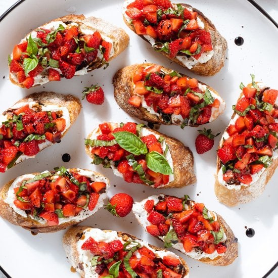 Strawberry Bruschetta