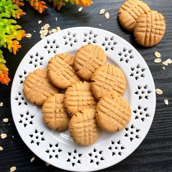 Oat Peanut Butter Cookies