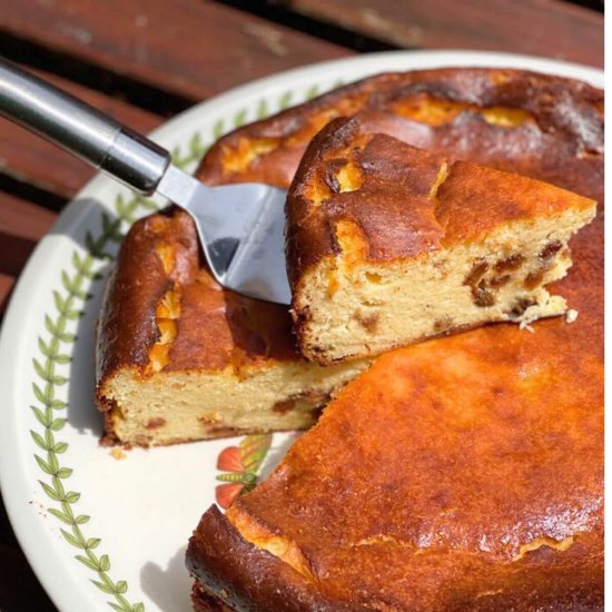 Romanian Burnt Basque Cheesecake