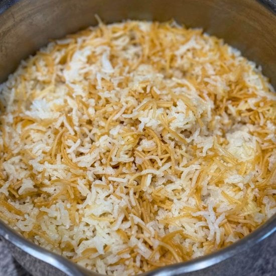 Lebanese Rice and Broken Vermicelli