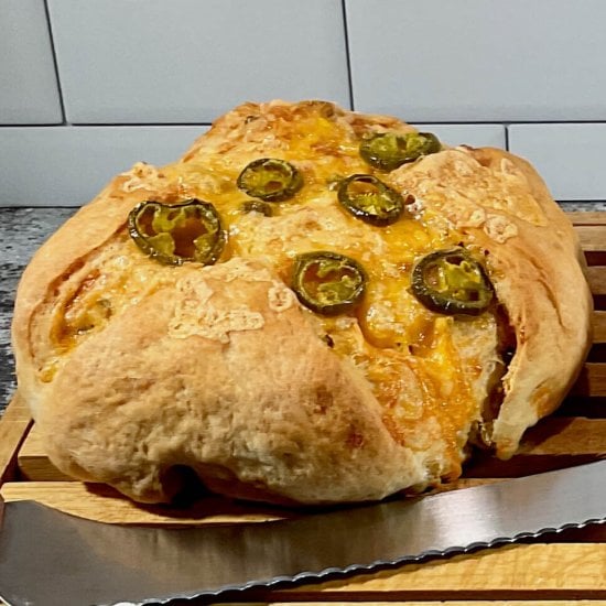 Sourdough Jalapeño Cheddar Bread