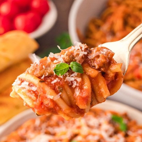 One Pot Spaghetti
