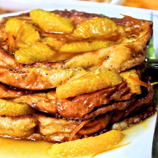 Orange Brioche French Toast