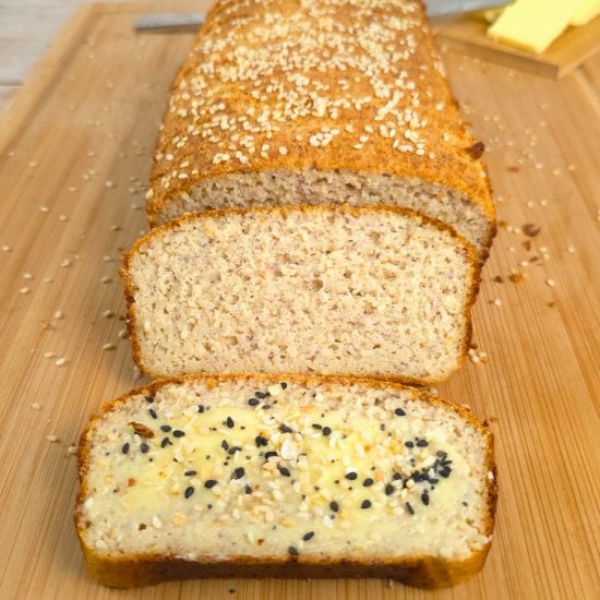 Egg Free High Protein Keto Bread