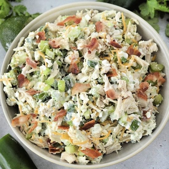 Cottage Cheese Chicken Salad