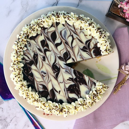 Dark Chocolate Caramel Macaroon Tart