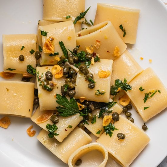 Lemon Caper Pasta