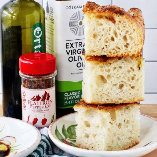 Fluffy Focaccia