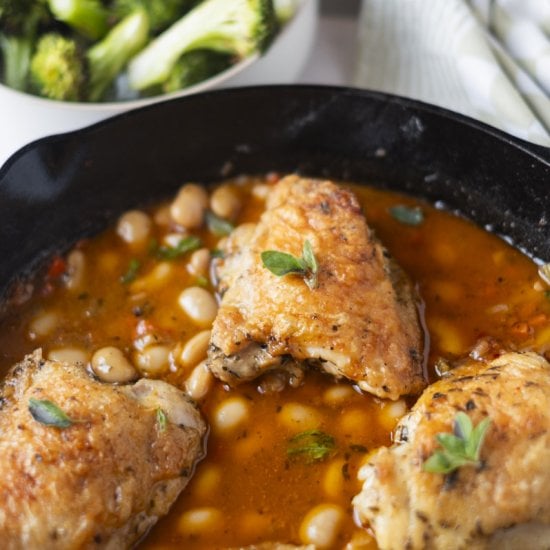 Skillet Chicken with Nduya