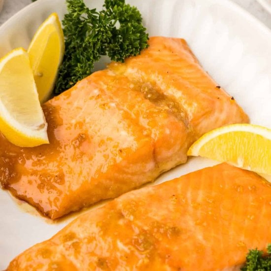 Maple Glazed Salmon