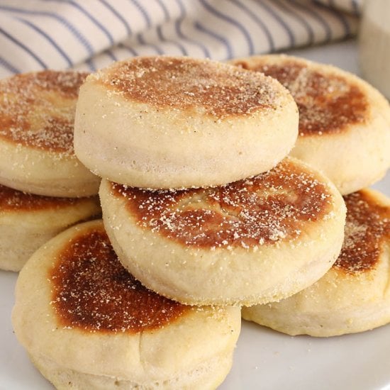 Sourdough English Muffins