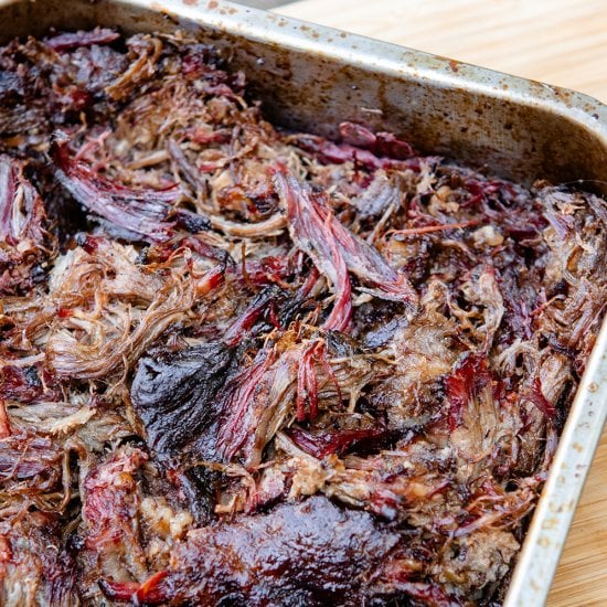 Smoked Pulled Beef Chuck Roast