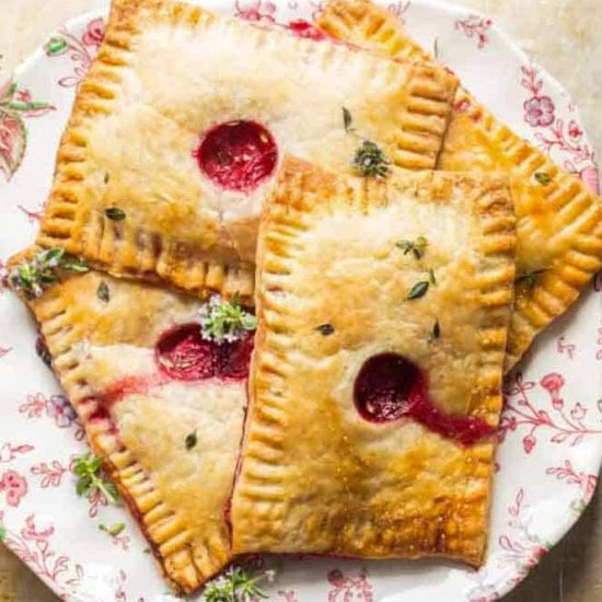 Strawberry Goat Cheese Pop Tarts