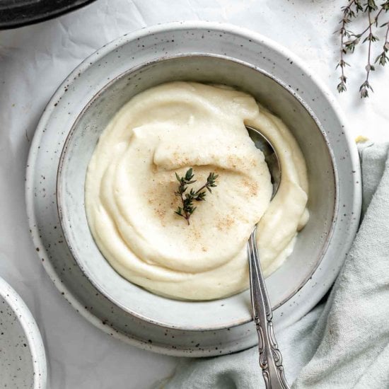 Celery Root and Parsnip Puree