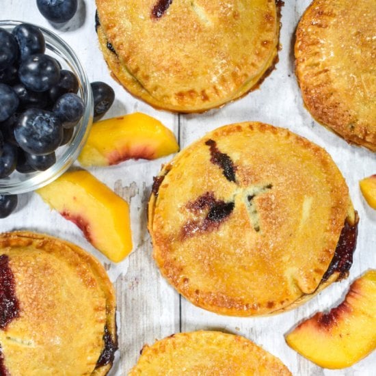 Blueberry Peach Hand Pies