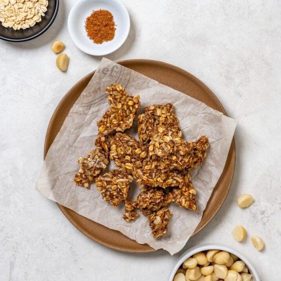 Honey and Macadamia Nut Clusters