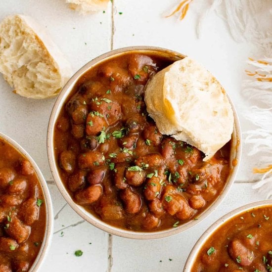 Slow Cooker Pumpkin Chili