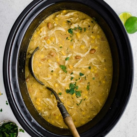 Green Enchilada Soup