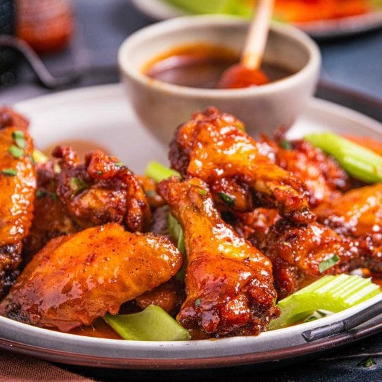 Hot Honey Chicken Wings