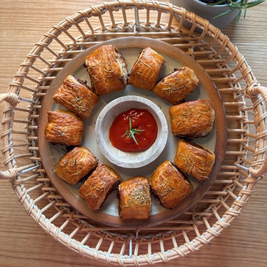 Air Fryer Sausage Rolls