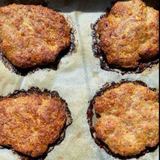Juicy Oven-Baked Burgers (20 Minutes!)