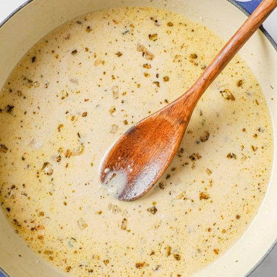 Creamy Lemon Garlic Sauce