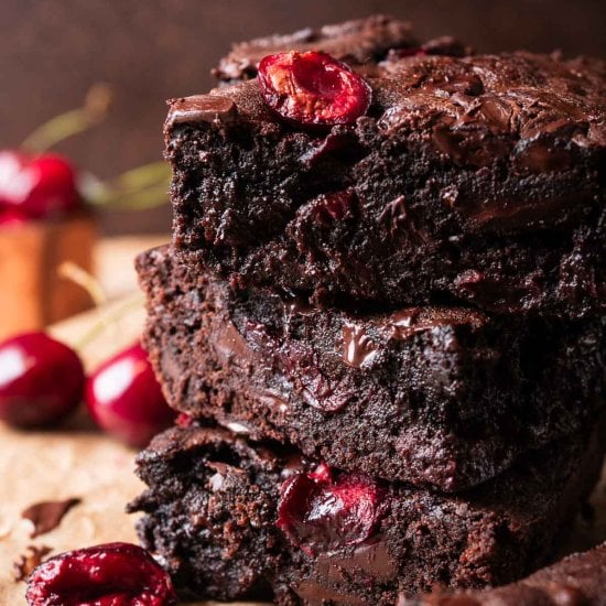 Cherry Chocolate Brownies